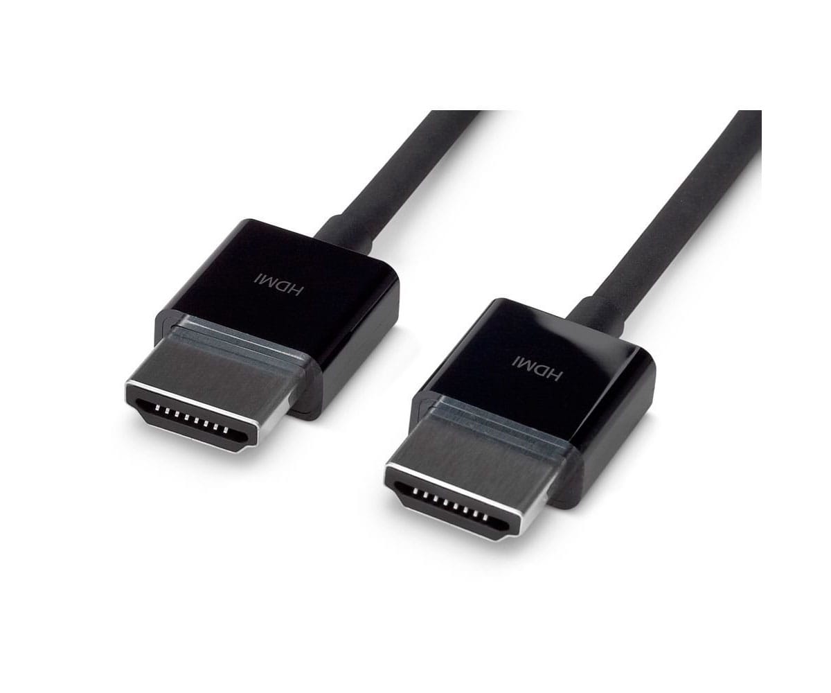 APPLE MC838ZM/B NEGRO CABLE DE ALTA CALIDAD CONECTOR HDMI A HDMI 1.8 METROS