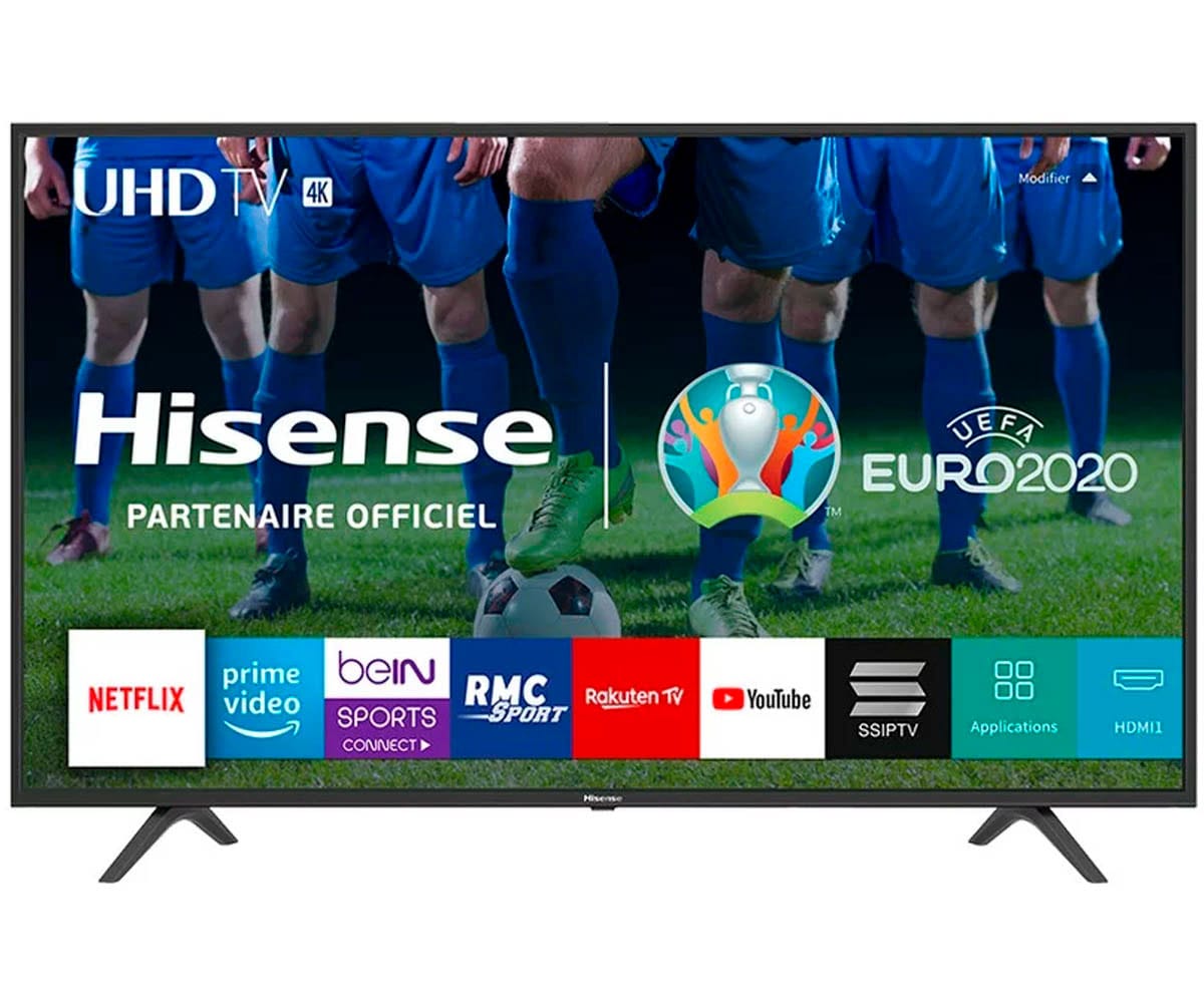 HISENSE H55B7100 TELEVISOR 55 LCD DIRECT LED UHD 4K 1500Hz SMART TV WIFI CI+ HDMI USB REPRODUCTOR 